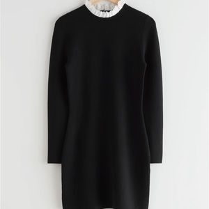 Other Stories Jacquard mini dress